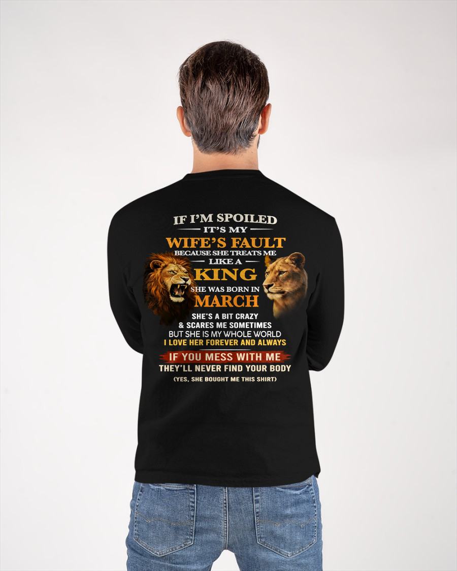 MARCH - SPOILED HUSBAND - GIFT FROM WIFE - KATE03 (SKU26T-01-60-03)