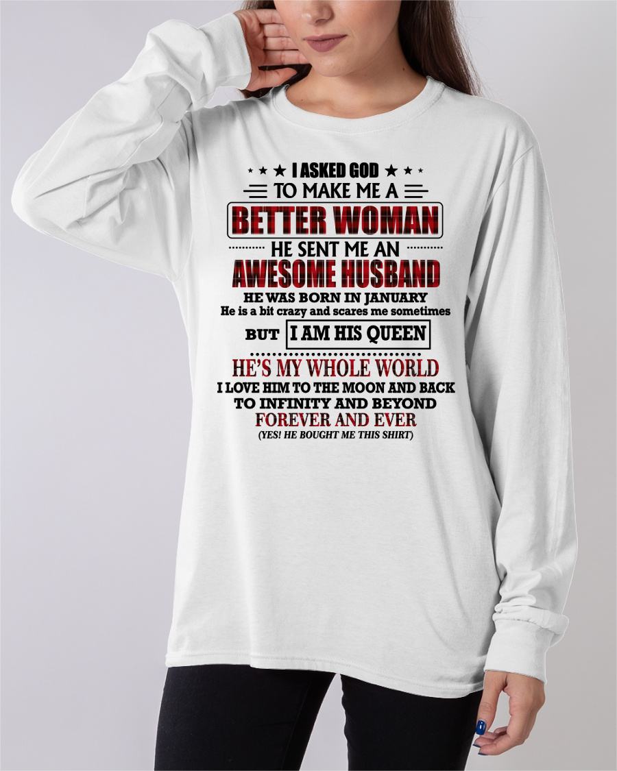 JANUARY - GOD SENT ME AN AWESOME HUSBAND - GIFT FROM HUSBAND - KATE01 (SKU12-321-01)