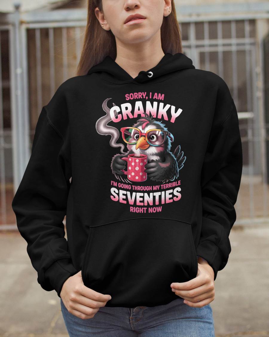 SORRY I AM CRANKY - BIRTHDAY SHIRT FOR WOMEN - KATE00 (SKU12-227)