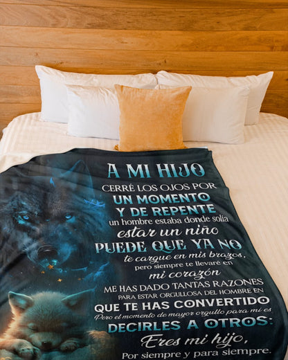 MANTA PARA HIJO – REGALO DE COMODIDAD Y CALOR DE MAMÁ Manta acolchada de forro polar Sherpa NTTDsp (SKUB11-79)