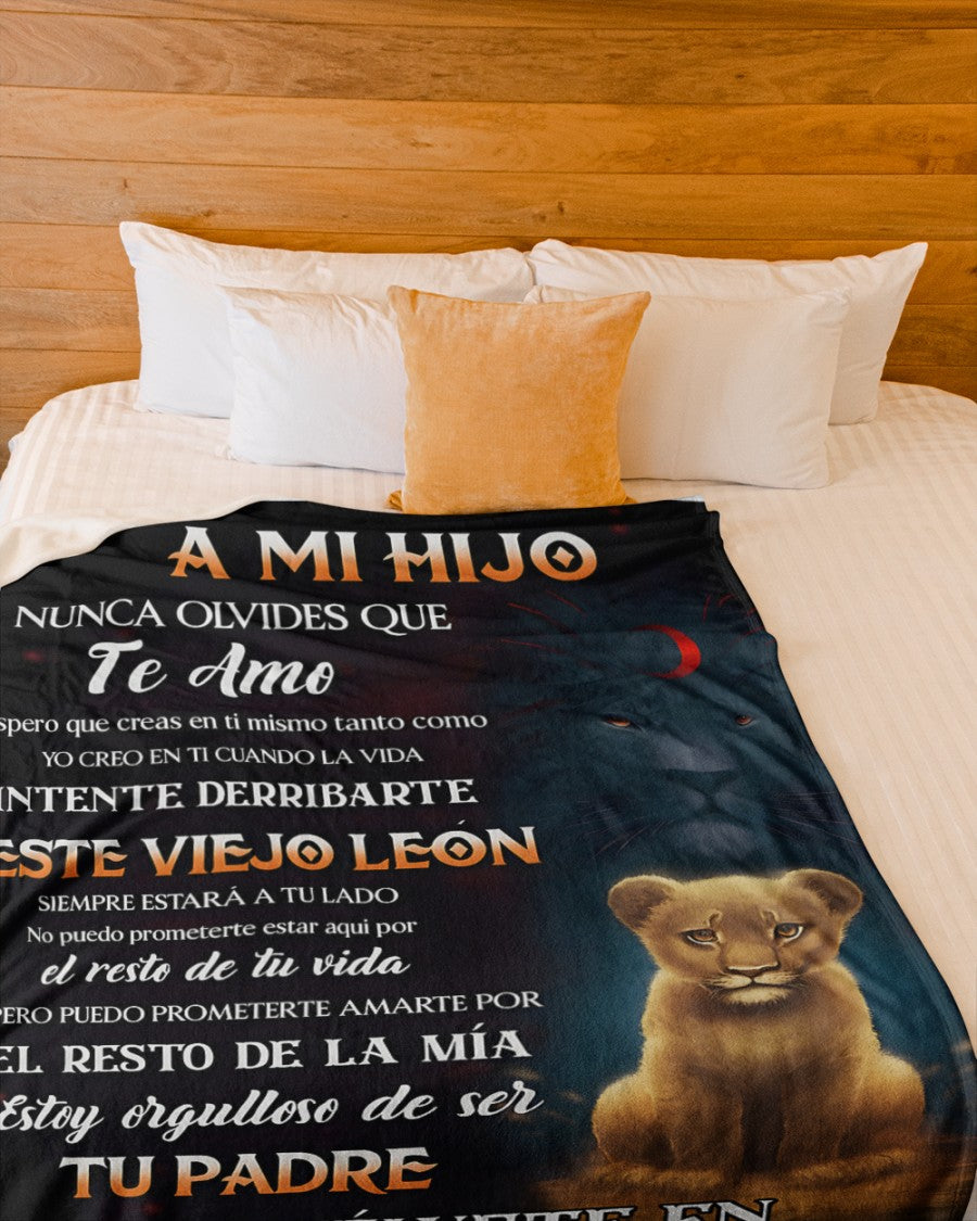 Manta para Hijo – Regalo de Consuelo y Calidez de Papá Manta Acolchada de Forro Polar Sherpa NTTDsp (SKUB11-72)