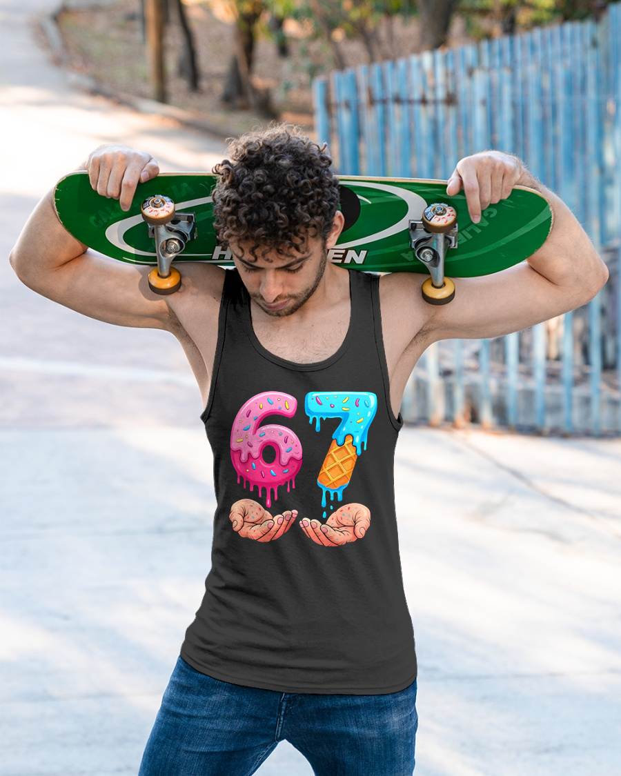 ICE CREAM 6 7 - UNISEX MEME T-SHIRT - KATE00