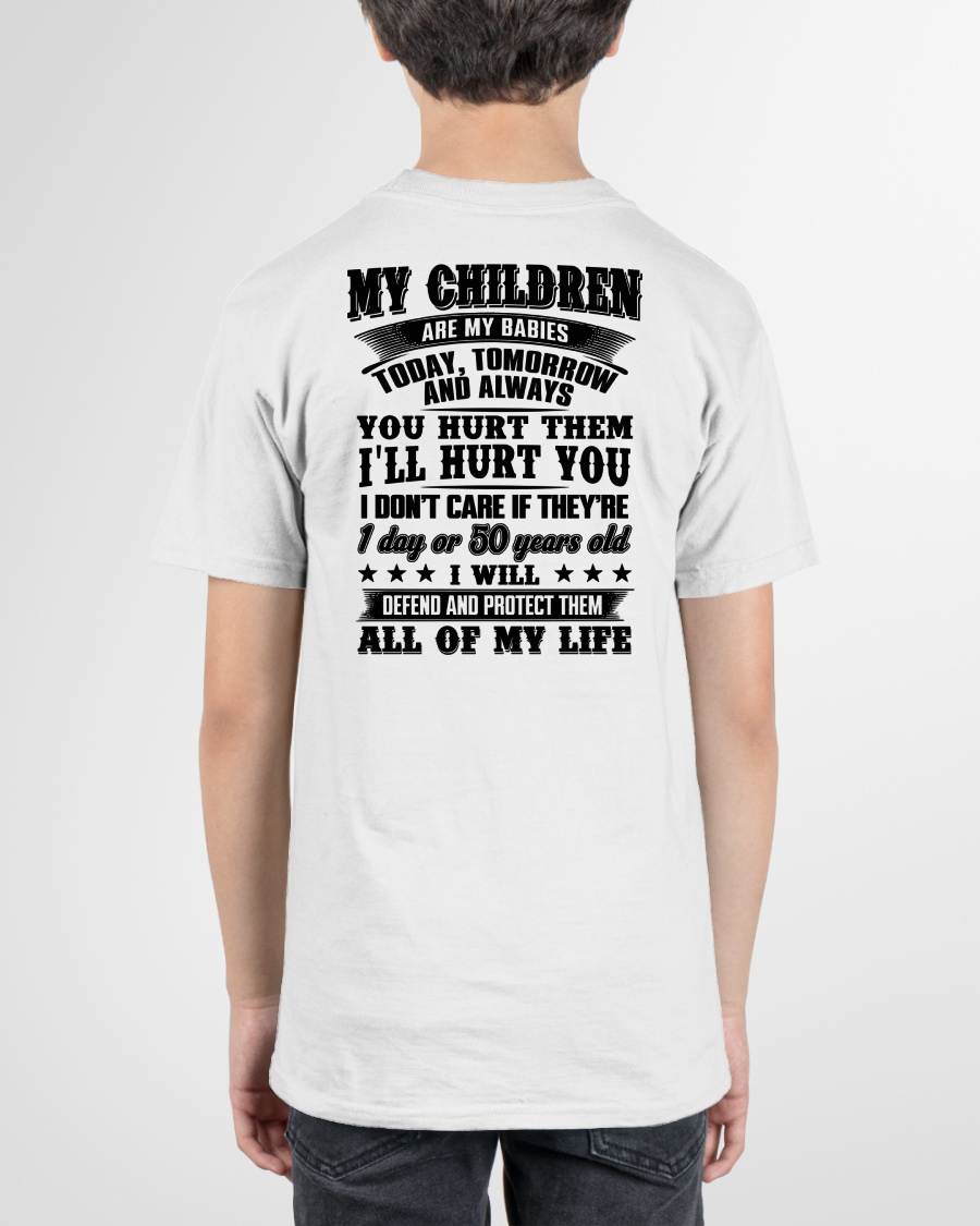 MY CHILDREN ARE MY BABY - T-SHIRT FOR MOM - KATE00 (SKU12-274)