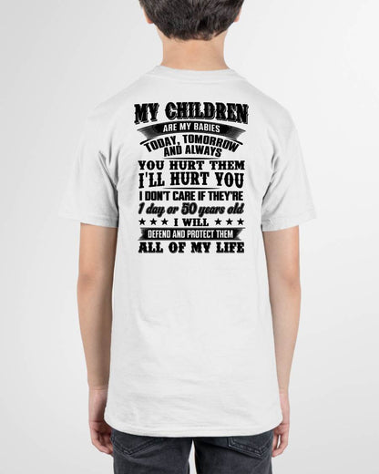 MY CHILDREN ARE MY BABY - T-SHIRT FOR MOM - KATE00 (SKU12-274)