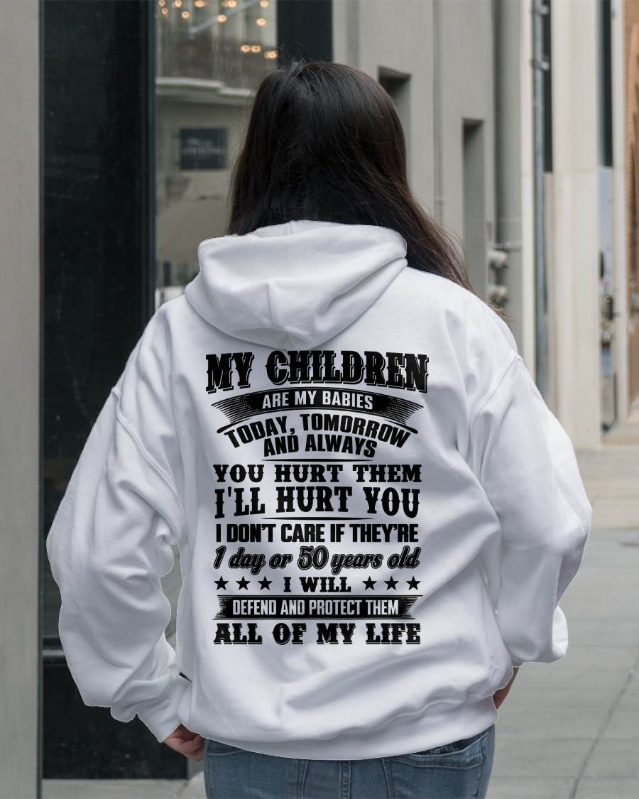 MY CHILDREN ARE MY BABY - T-SHIRT FOR MOM - KATE00 (SKU12-274)