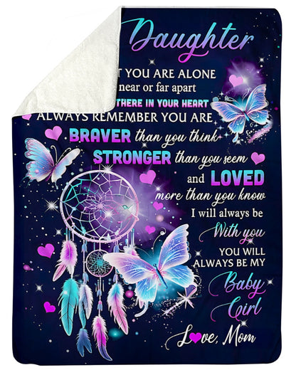 Special Gift For Your Daughter Blanket - From Mom (SKUB12-181)