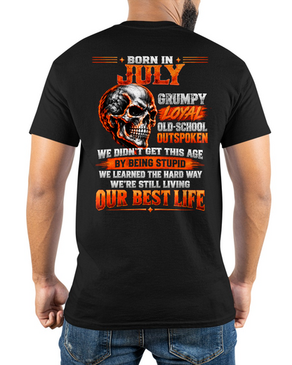 JULY - Born In July, Grumpy Loyal & Old-School - Gift For Men - KATE07 (SKU2610-76-07)