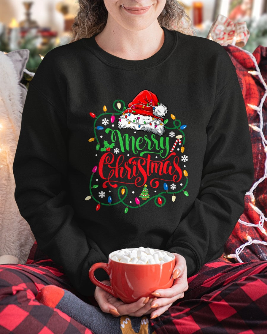 Merry Christmas Family Funny Christmas Women Xmas T-Shirt (SKU-MRCM-16) FMA