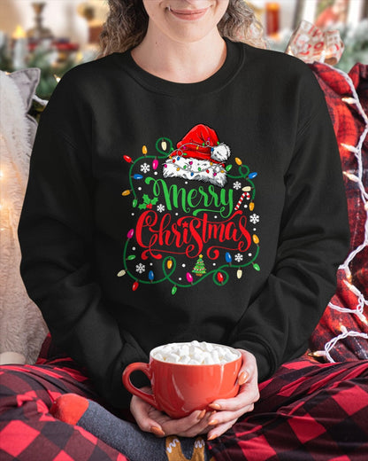 Merry Christmas Family Funny Christmas Women Xmas T-Shirt (SKU-MRCM-16) FMA