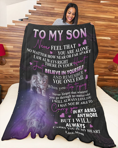 Special Blanket for Your Son - From Mom Blanket (SKUB11-53)