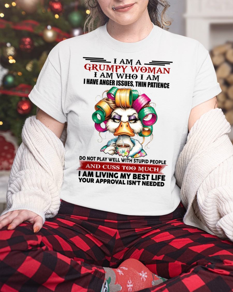 GRUMPY WOMAN - BIRTHDAY SHIRT FOR WOMEN - FMA / KATE00 (SKU26T-01-22-00)