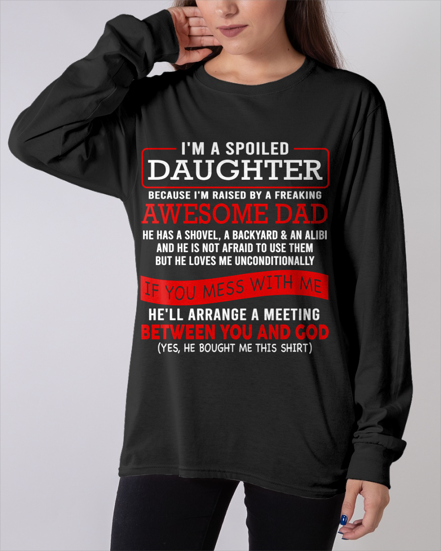 I'M A SPOILED DAUGHTER - FROM DAD TO DAUGHTER - KATE00 (SKU26T-01-30-00)