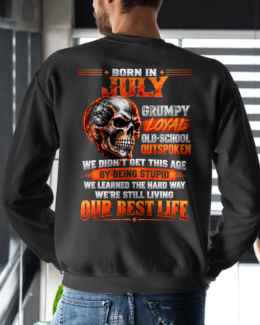 JULY - Born In July, Grumpy Loyal & Old-School - Gift For Men - KATE07 (SKU2610-76-07)
