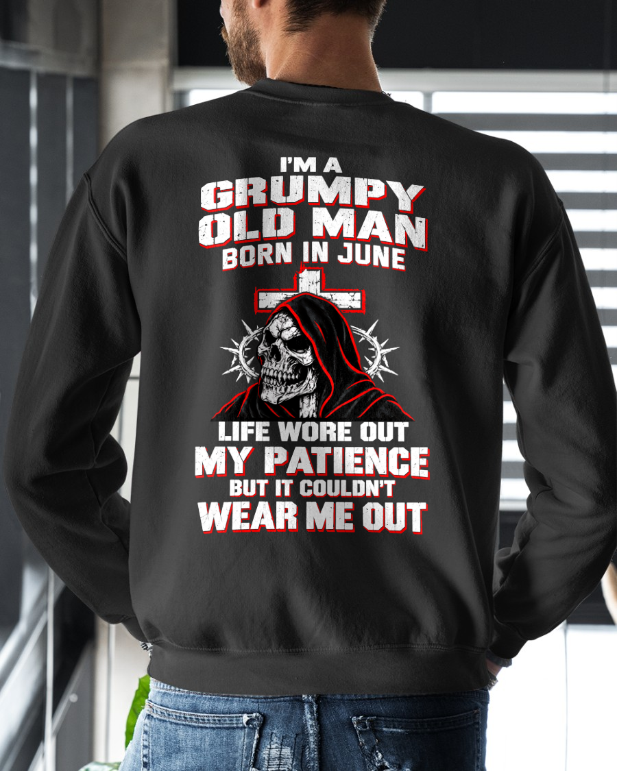 JUNE MEN'S SHIRT - I'm A Grumpy Old Man Born In June - Funny Gift For Yourself - KATE06 (SKU2609-107-06)