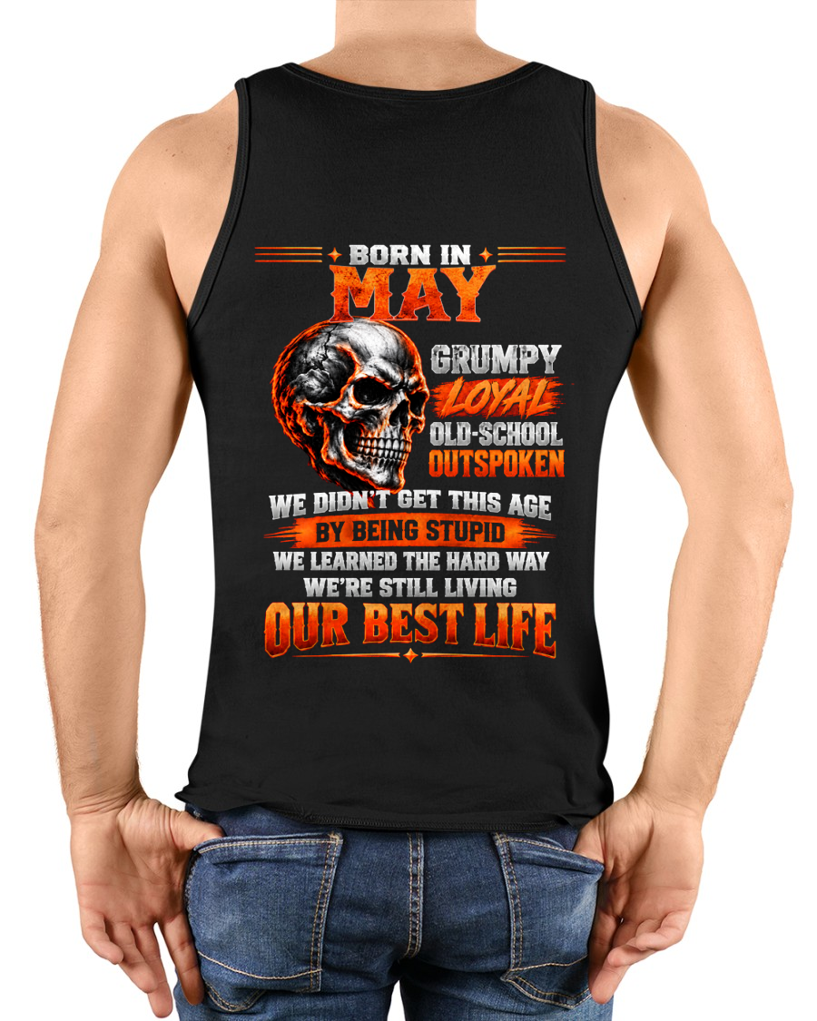 MAY - Born In May, Grumpy Loyal & Old-School - Gift For Men - KATE05 (SKU2610-76-05)