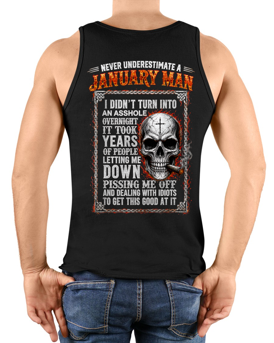 JANUARY - GRUMPY MAN - PERFECT GIFT FOR YOURSELF - (SKU2606-383-01)