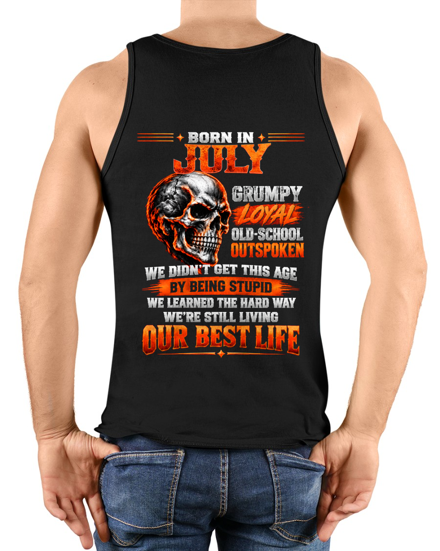 JULY - Born In July, Grumpy Loyal & Old-School - Gift For Men - KATE07 (SKU2610-76-07)