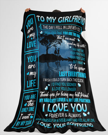 Special Gift For Your Girlfriend Blanket - From Boyfriend