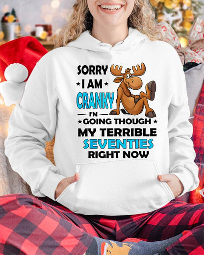 SORRY I AM CRANKY - BIRTHDAY SHIRT FOR WOMEN - KATE00 (SKU12-249)