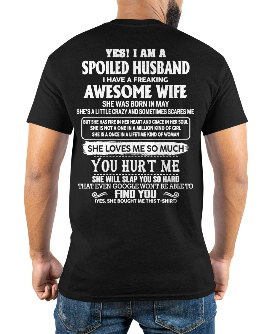 MAY - AWESOME WIFE - PERFECT GIFT FOR YOUR HUSBAND - (SKU2606-296-05)