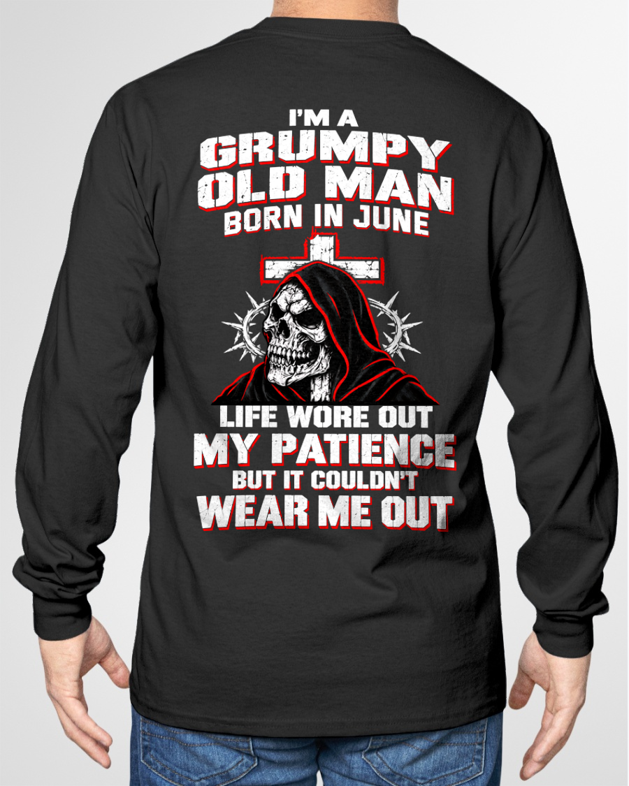 JUNE MEN'S SHIRT - I'm A Grumpy Old Man Born In June - Funny Gift For Yourself - KATE06 (SKU2609-107-06)