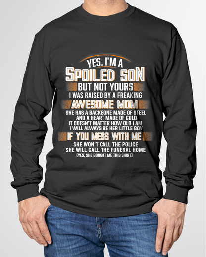 Raised By A Freaking Awesome Mom - FROM MOM TO SON - KATE0 (SKU26T-01-45-00)