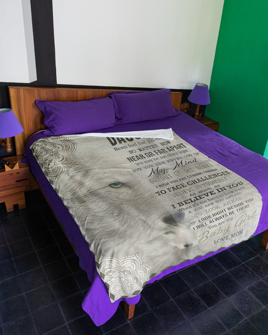 Special Gift For Your Daughter Blanket - From Mom (SKUB11-132)