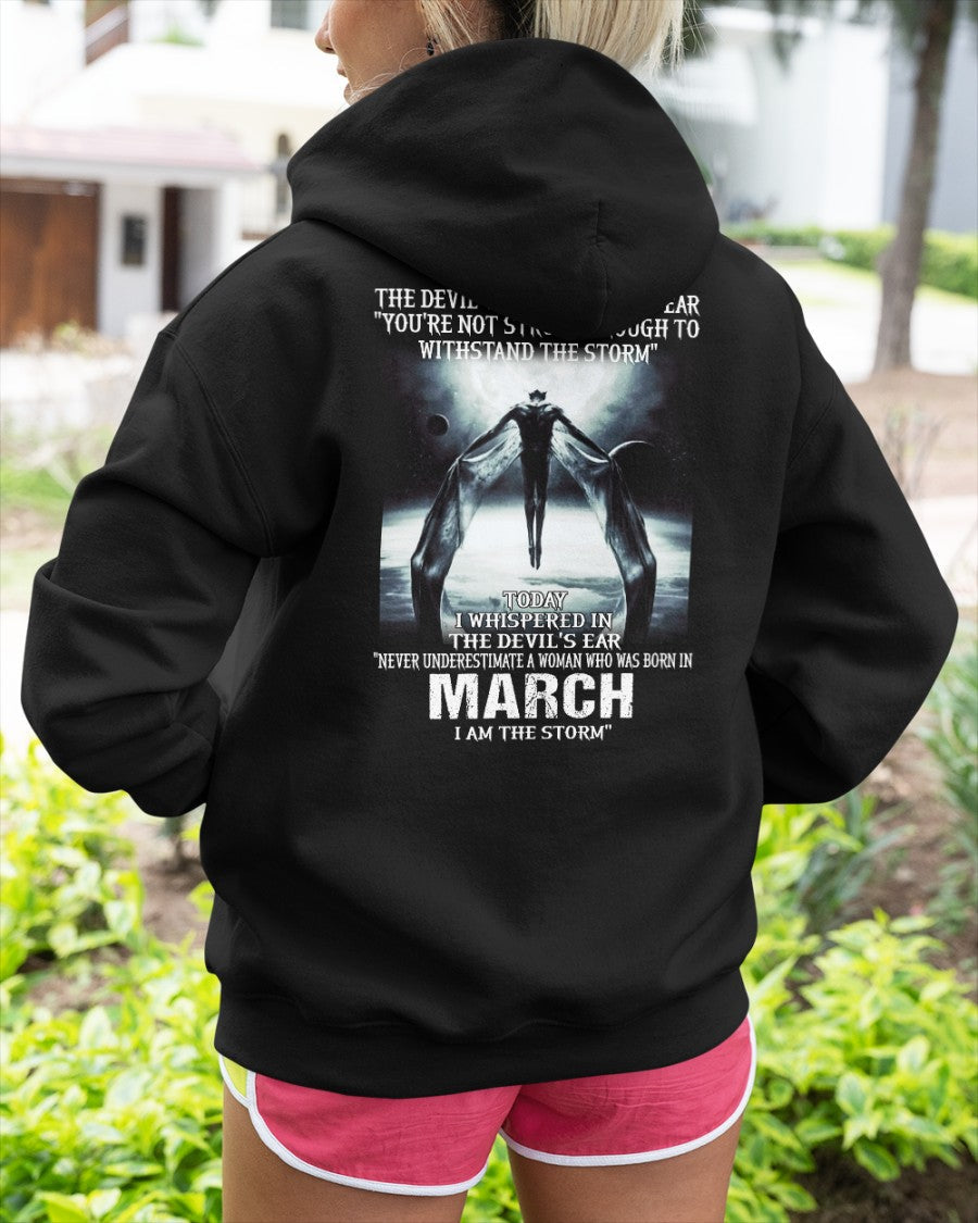 MARCH - NEVER UNDERESTIUNDER A WOMAN - I AM THE STORM-FMA -(SKU-CHAUU-03)