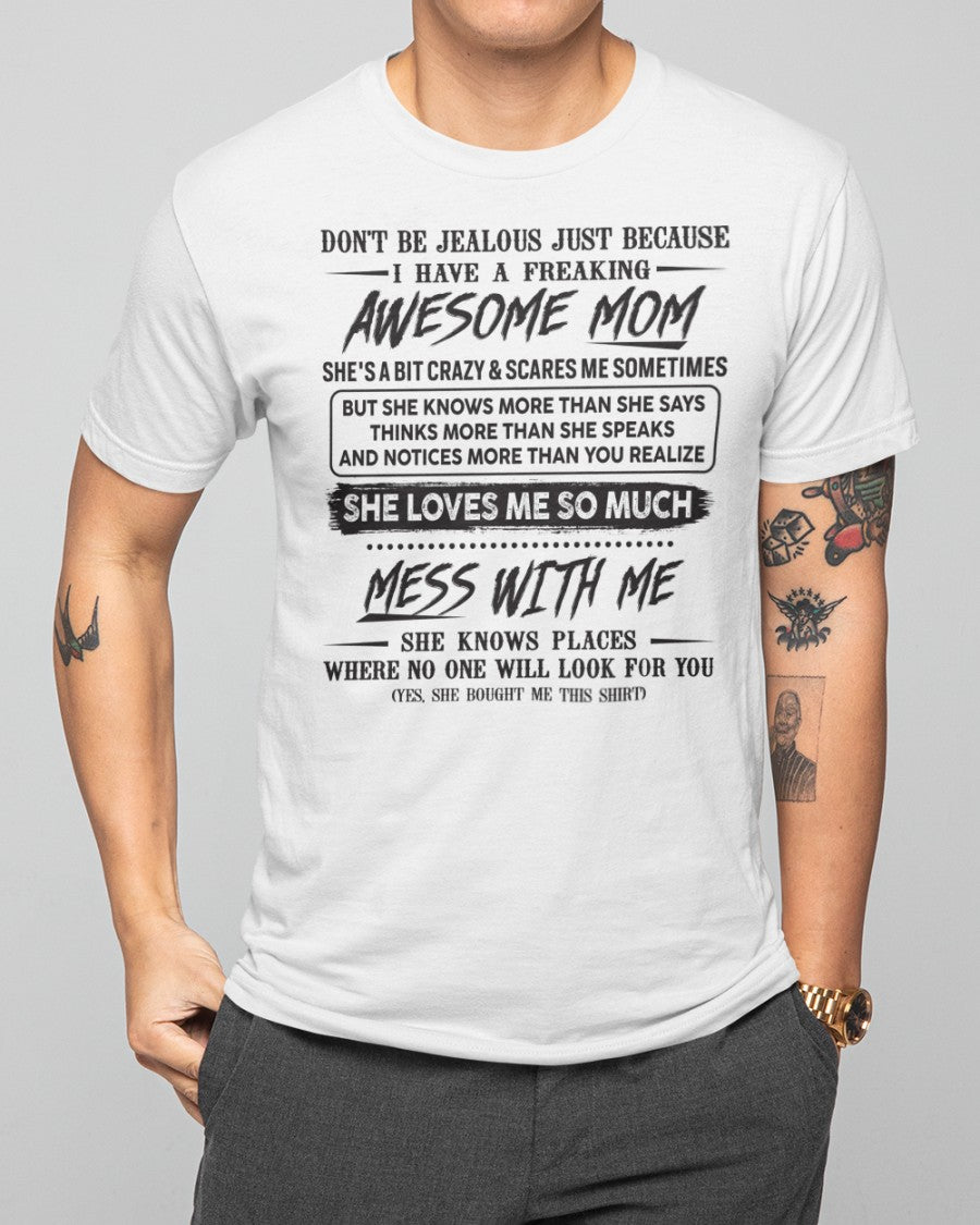 Awesome Mom - Perfect Gift For Your Son From Mom - KATE00 (SKU TRI 03.03.03)