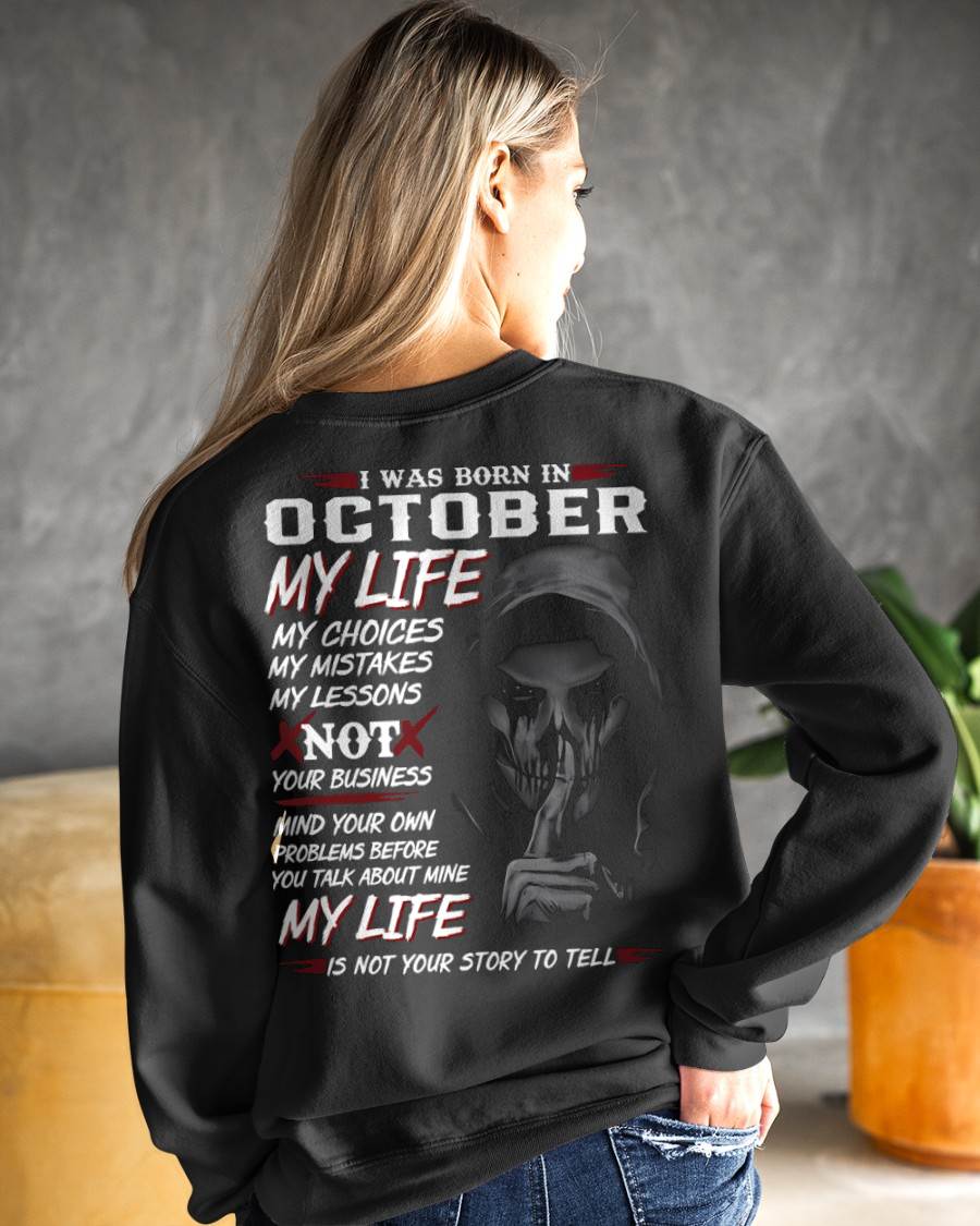 I WAS BORN IN OCTOBER - FMA (SKU08-36-10)