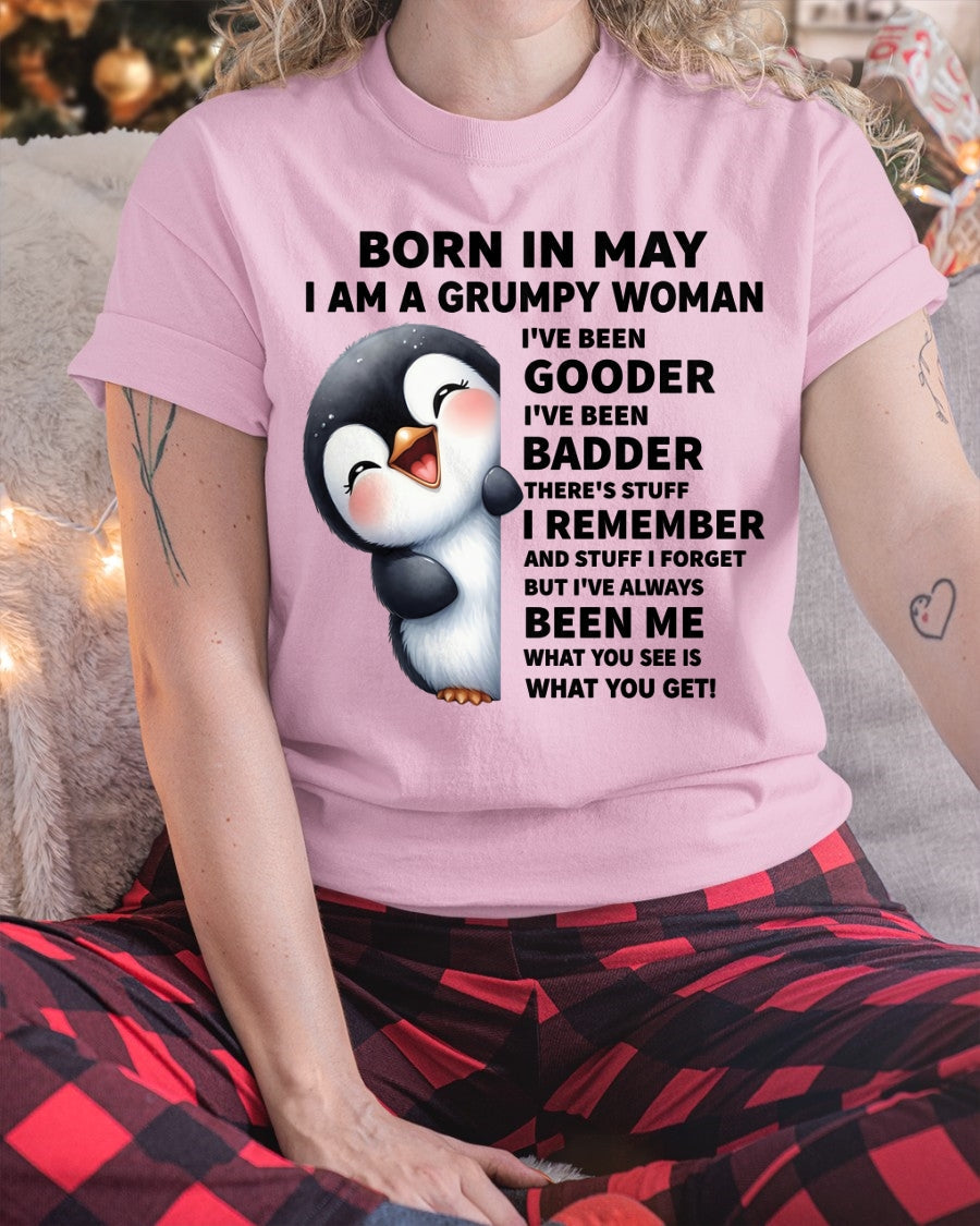 BORN IN MAY I AM A GRUMPY WOMAN KATE05 FMA (SKU09-95-05)