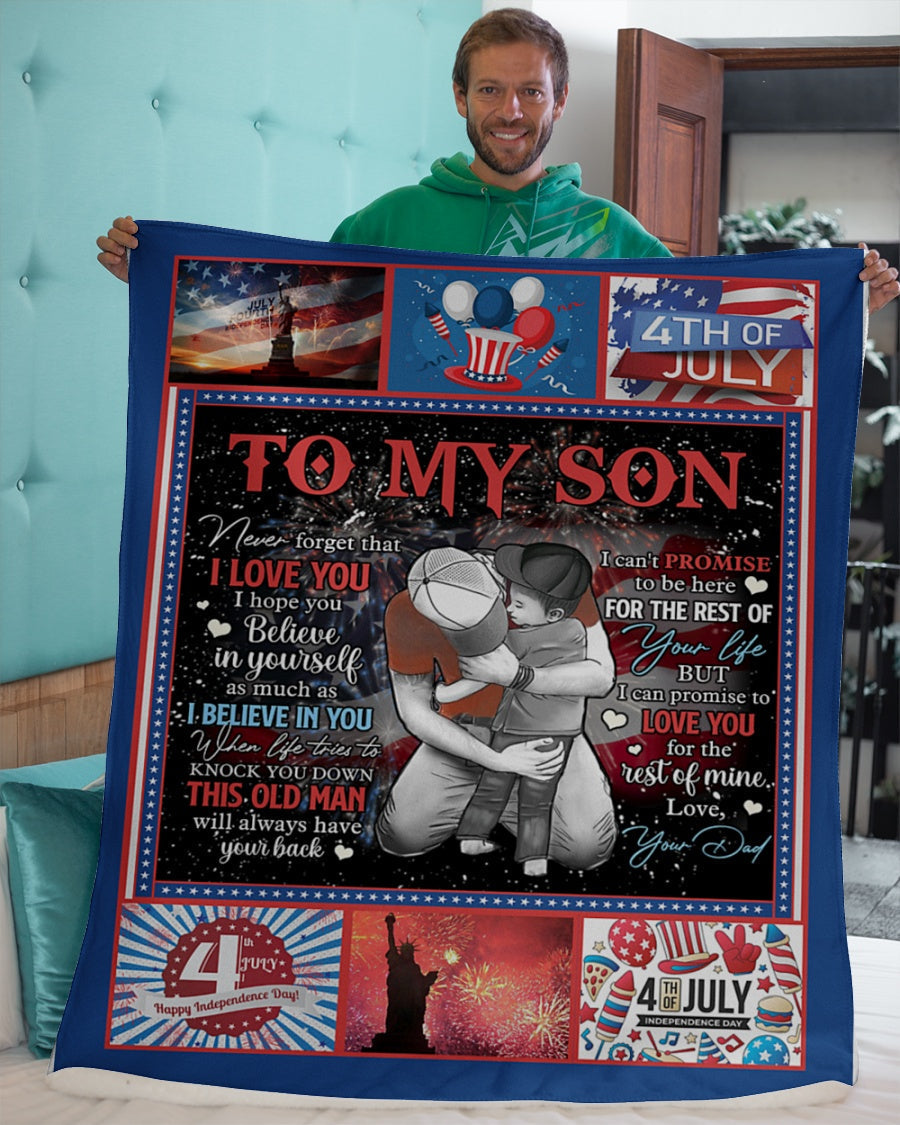 Special blanket for Son - From Dad blanket