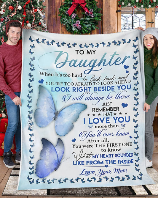 Special Gift For Your Daughter Blanket - From Mom (SKUB12-213)