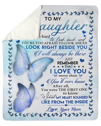 Special Gift For Your Daughter Blanket - From Mom (SKUB12-213)