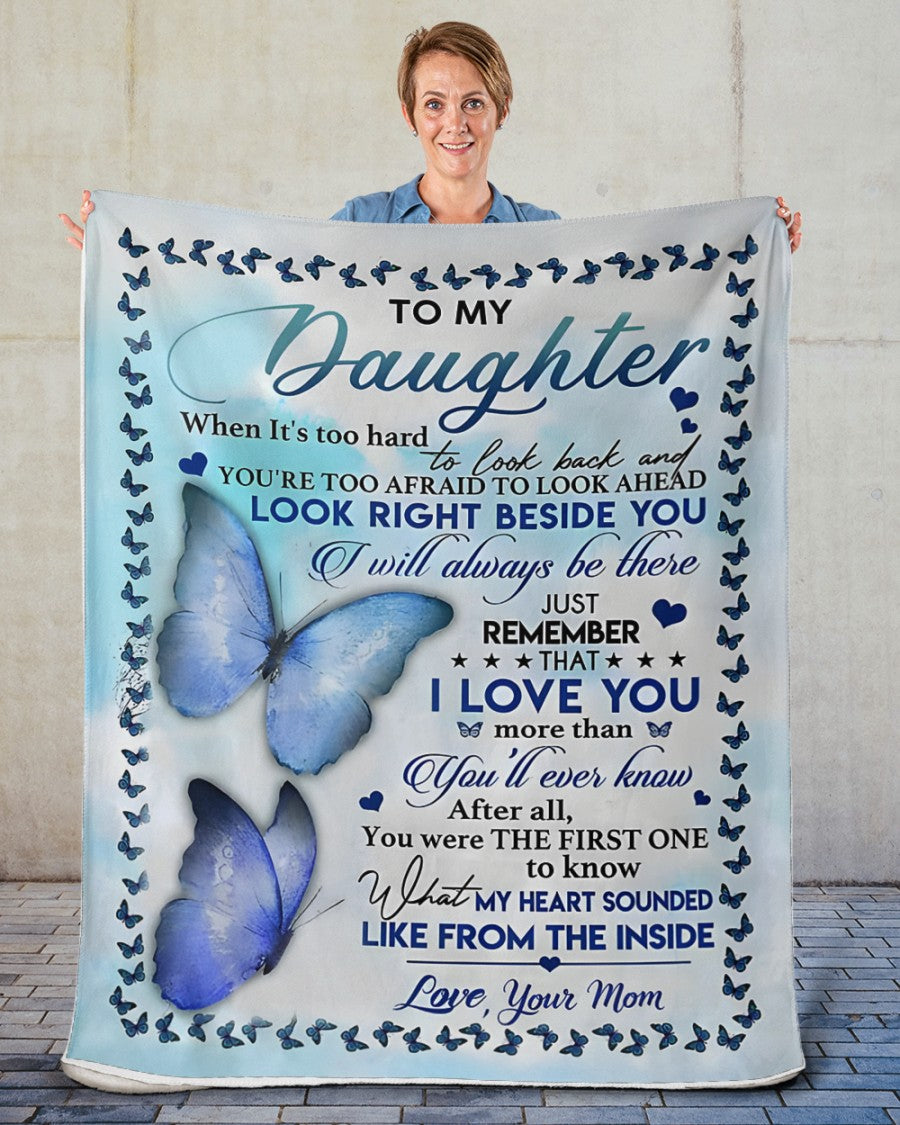Special Gift For Your Daughter Blanket - From Mom (SKUB12-213)