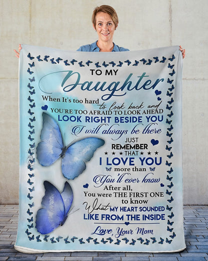 Special Gift For Your Daughter Blanket - From Mom (SKUB12-213)
