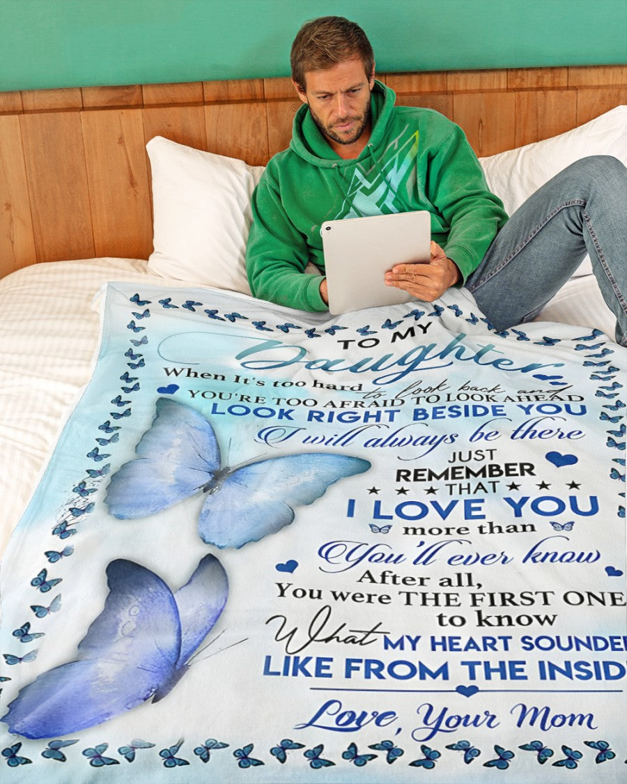 Special Gift For Your Daughter Blanket - From Mom (SKUB12-213)