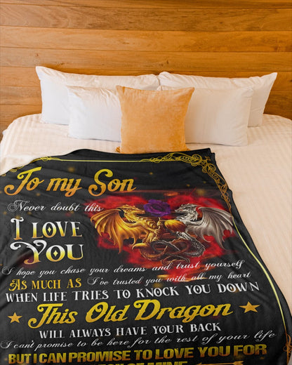 Special Gift for Your Son - From Mom Blanket (SKUB11-85)