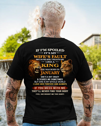 JANUARY - SPOILED HUSBAND - GIFT FROM WIFE - KATE01 (SKU26T-01-60-01)