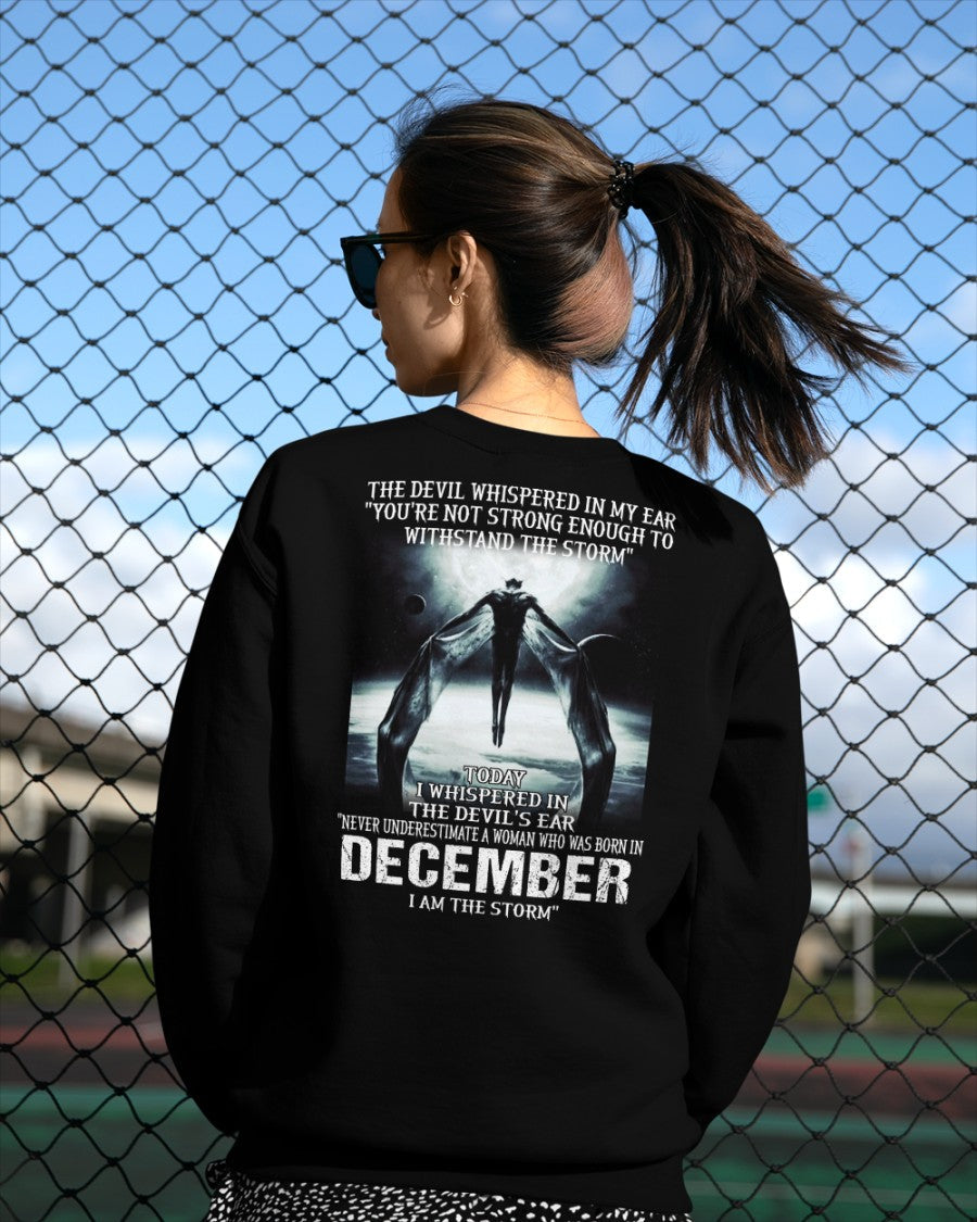 DECEMBER - NEVER UNDERESTIUNDER A WOMAN - I AM THE STORM-FMA-(SKU-CHAUU-12)