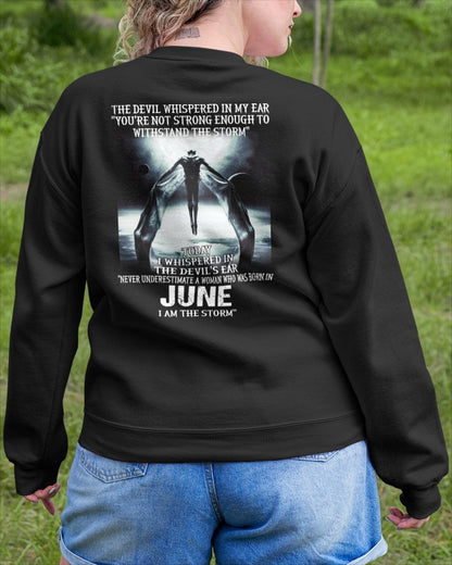 JUNE - NEVER UNDERESTIUNDER A WOMAN - I AM THE STORM-FMA-(SKU-CHAUU-06)