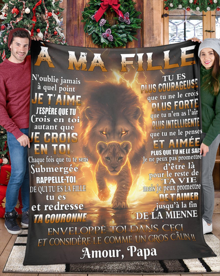 Cadeau Spécial Pour Ta Fille Couverture - De Papa (SKUB09-63)