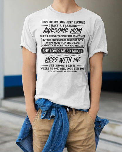 Awesome Mom - Perfect Gift For Your Son From Mom - KATE00 (SKU TRI 03.03.03)