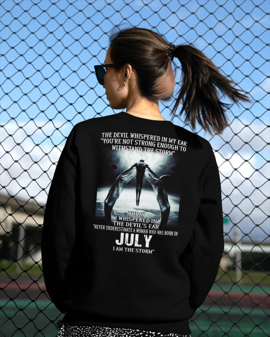 JULY - NEVER UNDERESTIUNDER A WOMAN - I AM THE STORM-FMA-(SKU-CHAUU-07)