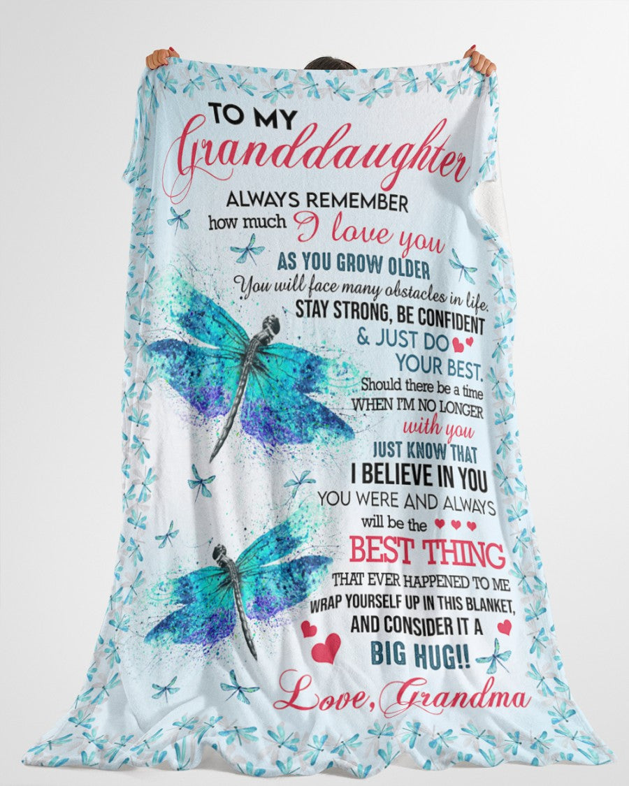 Special Gift For Your Granddaughter Blanket - From Grandma