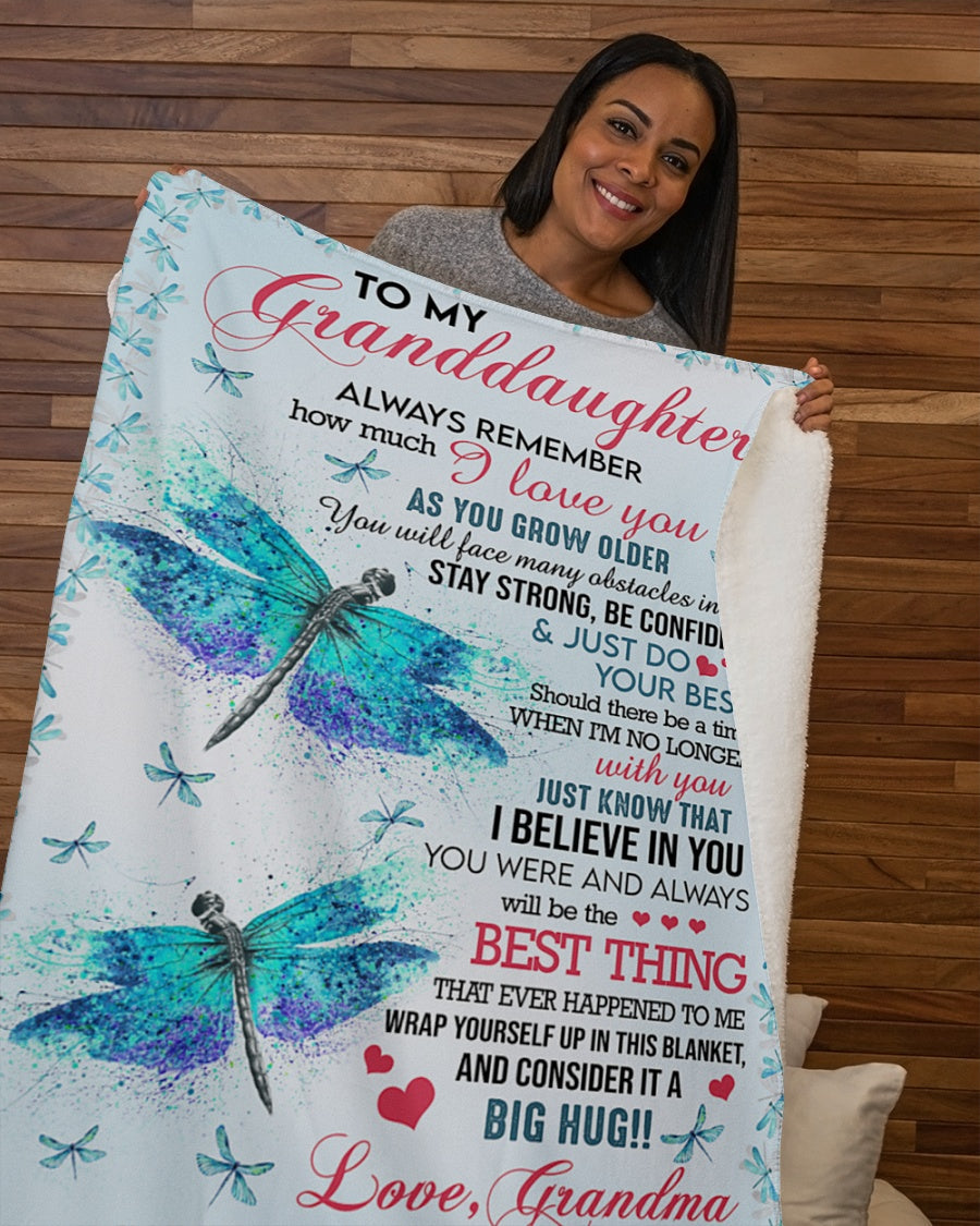 Special Gift For Your Granddaughter Blanket - From Grandma