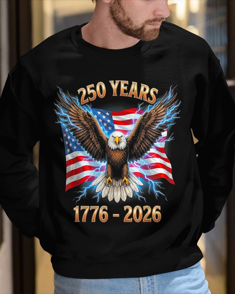 U.S 250th BIRTHDAY T-SHIRT - US250 (SKU26T-0187)