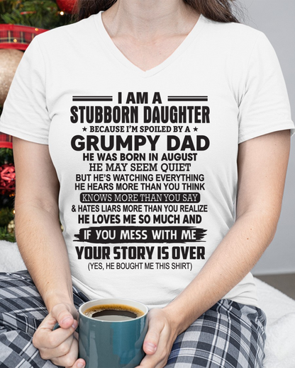 AUGUST - I'M A STUBBORN DAUGHTER - FROM DAD TO DAUGHTER - KATE08 (SKU26T-01-52-08)