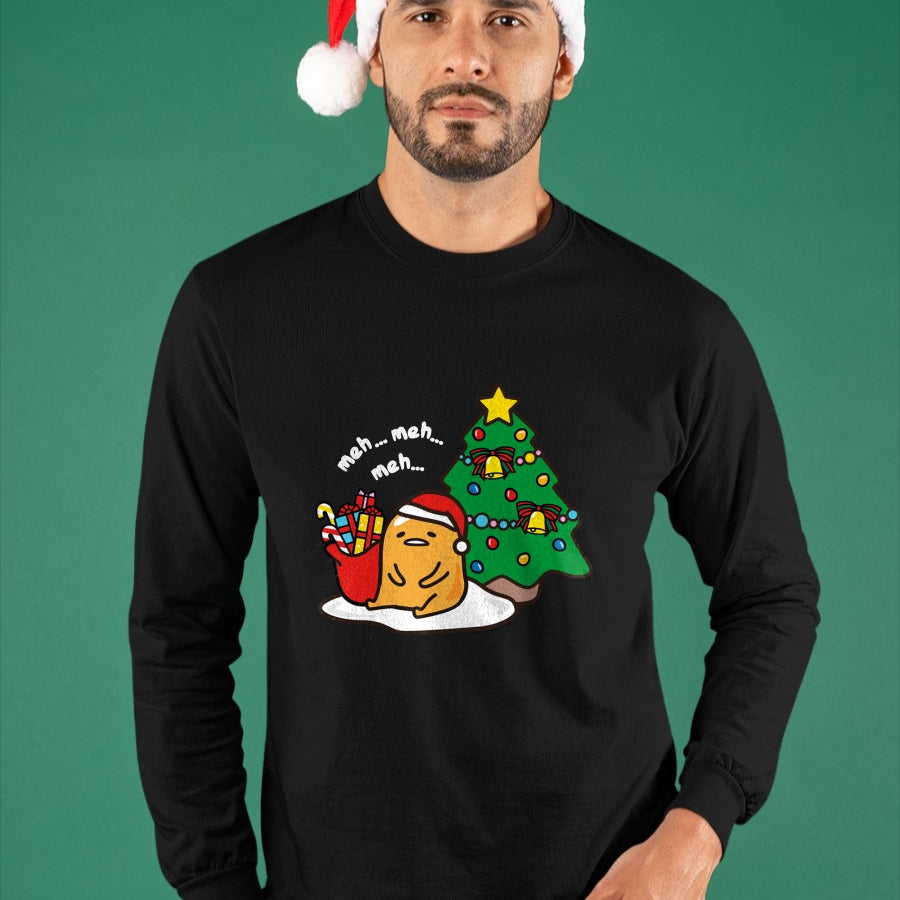 Gudetama Christmas Tree Hoodie Sweatshirt Pullover Hoodie - Christmas Unisex T-Shirt/Hoodie/Sweatshirt - HNDS00