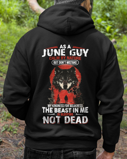JUNE GUY SHIRT – Calm By Nature But Don’t Mistake My Kindness For Weakness – Wolf Shirt Gift For Men (SKU2605-154-06)